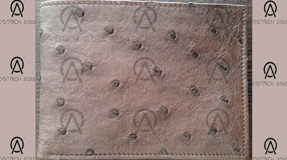 Genuine Ostrich Leather Wallet